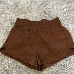 PINK Victoria's Secret Chocolate Brown Athletic Shorts